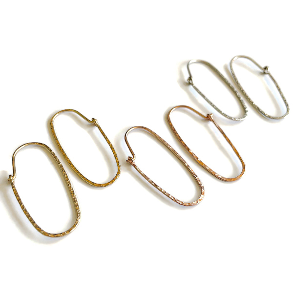 Paperclip Hoops